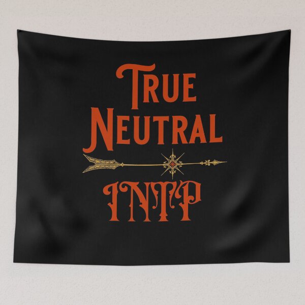 Item preview, True Neutral INTP designed and sold by sandpiperstudio.