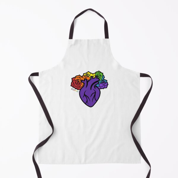Item preview, Heart with rainbow roses designed and sold by RikkyTeesPride.