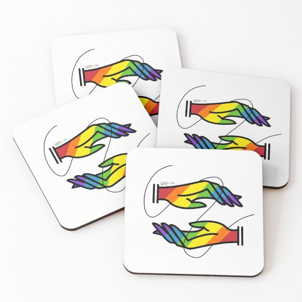 Item preview, Rainbow hands. Spiral accent designed and sold by RikkyTeesPride.