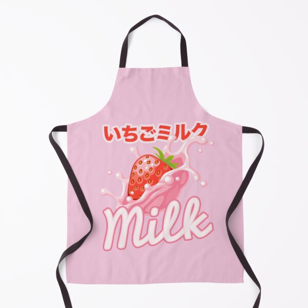 Item preview, Japanese Inspired Pink Cute Kawaii Strawberry Milk designed and sold by Michelle Brewster.