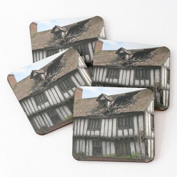 Item preview, Old house in England with fire damage designed and sold by RogerRoy.