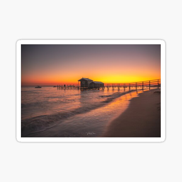 Shelley Beach, Portsea, Victoria, Australia Sticker
