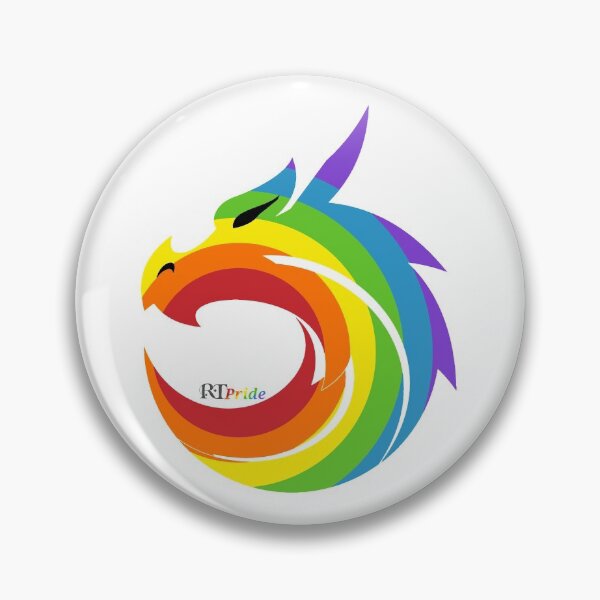 Item preview, Rainbow dragon head designed and sold by RikkyTeesPride.