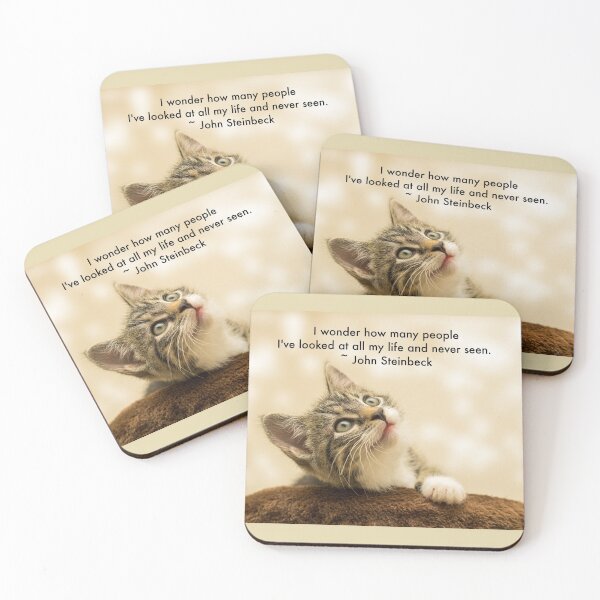 Item preview, Never Seen Steinbeck designed and sold by Emilyromrell.