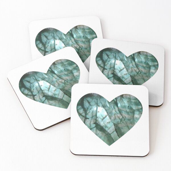 Item preview, Fluorite Crystal Heart designed and sold by PNWBeePhotos.