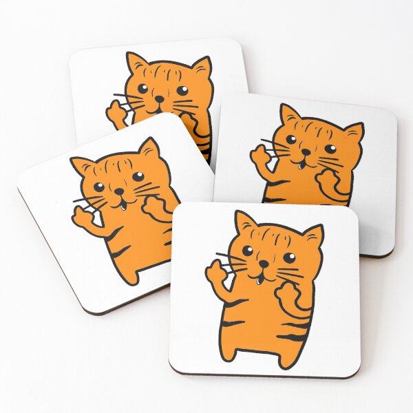 Item preview, orange cat designed and sold by tikalestari.