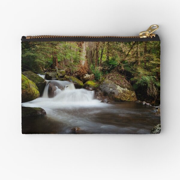 Taggerty Cascades, Marysville, Victoria Zipper Pouch