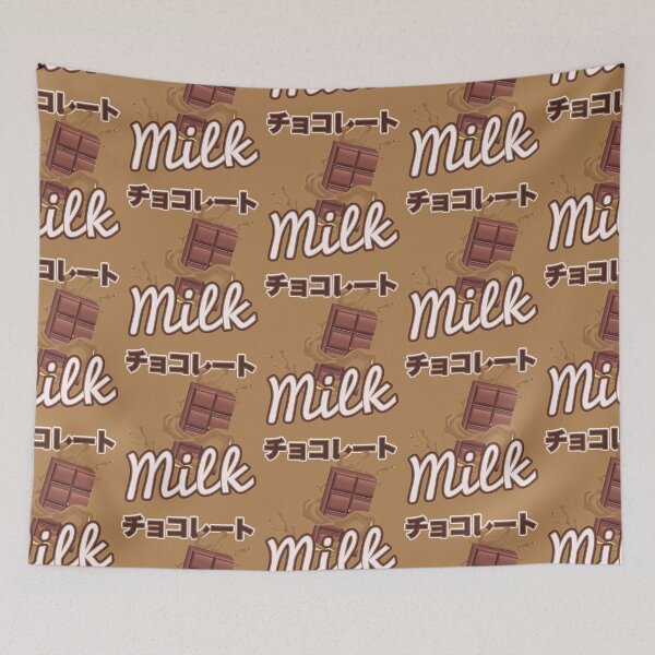 Item preview, Copy of Japanese Inspired Chocolate Cute Kawaii Chocolate Milk designed and sold by Michelle  Brewster.