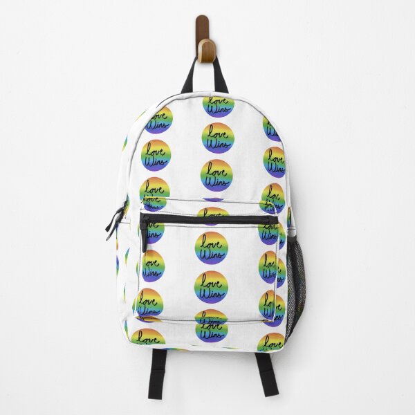 Item preview, Love Wins Gay Flag designed and sold by FreetoNerd.