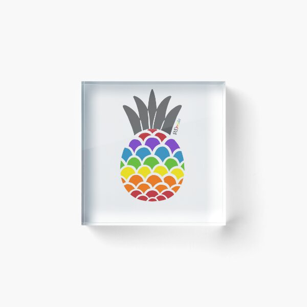 Item preview, Rainbow pineapple designed and sold by RikkyTeesPride.