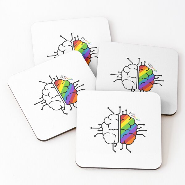 Item preview, Rainbow brain, right brain designed and sold by RikkyTeesPride.