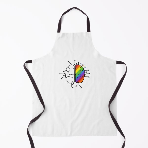 Item preview, Rainbow brain, right brain designed and sold by RikkyTeesPride.