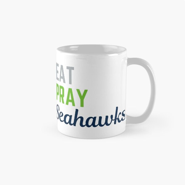 Artikelvorschau, Essen Sie beten Seahawks entworfen und verkauft von SaltyLass.