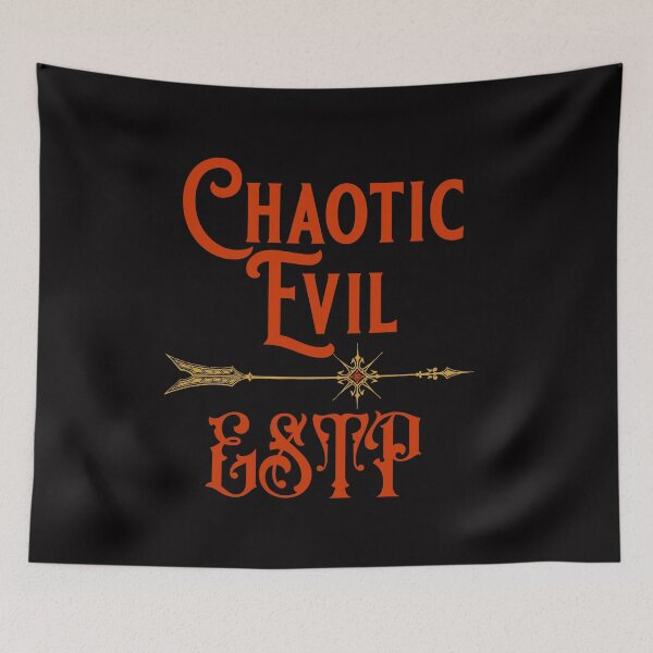 Item preview, Chaotic Evil ESTP designed and sold by sandpiperstudio.