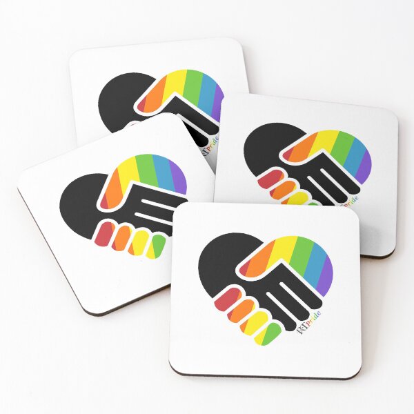 Item preview, Rainbow hand heart designed and sold by RikkyTeesPride.
