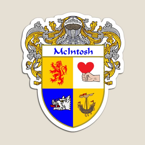 Item preview, McIntosh Coat of Arms/Family Crest designed and sold by IrishArms.