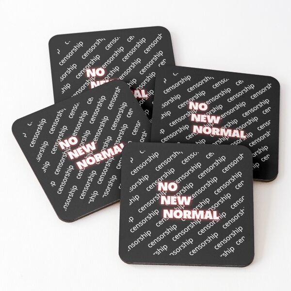 Item preview, No New Normal Life Censorship 2020 Cancel Culture Human Rights designed and sold by CBCreations73.