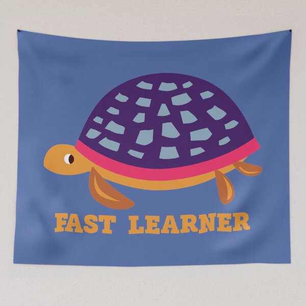 Item preview, Tutt the Sea Turtle, I'm a Fast Learner designed and sold by kcaandwu.