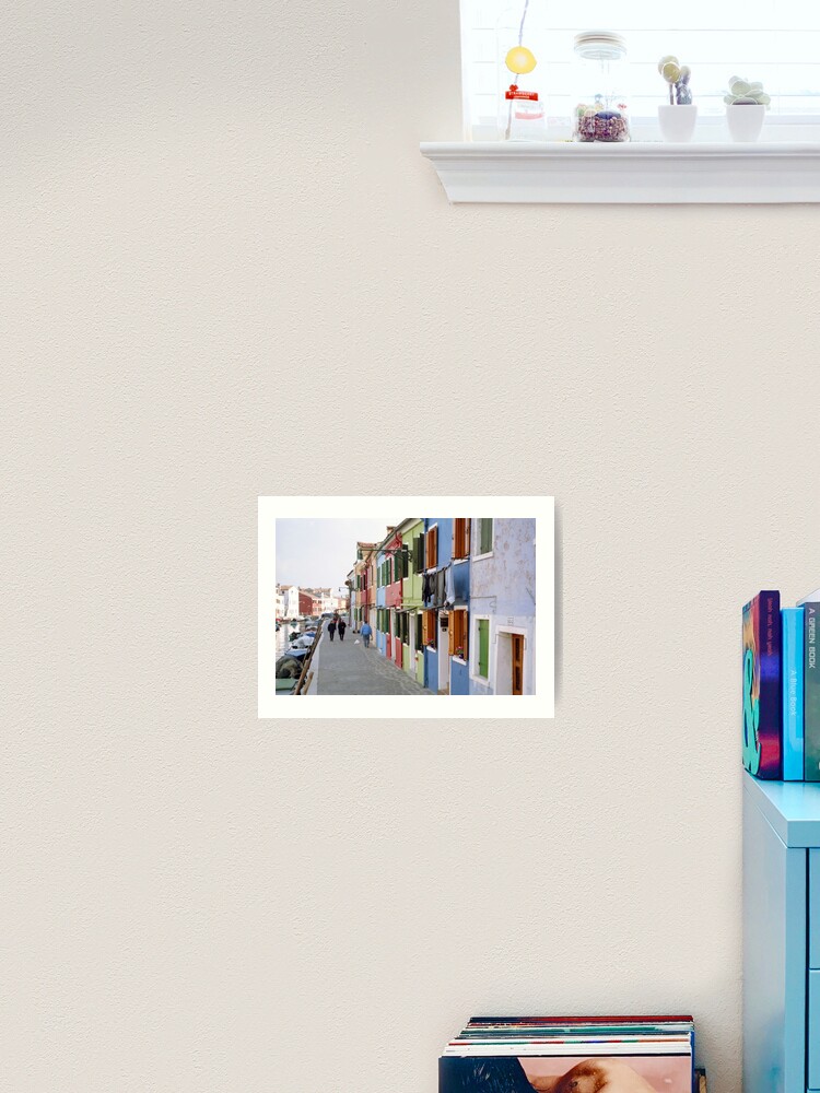 Thumbnail 1 of 3, Art Print, Colours of Burano designed and sold by Tiffany Dryburgh.