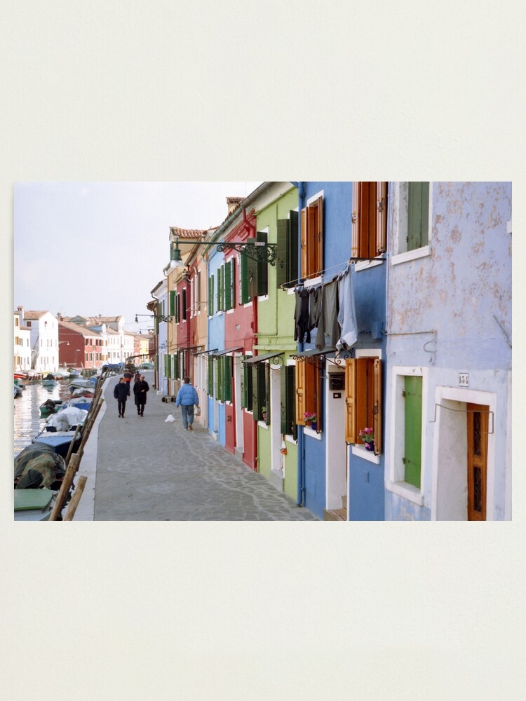 Thumbnail 2 of 3, Photographic Print, Colours of Burano designed and sold by Tiffany Dryburgh.