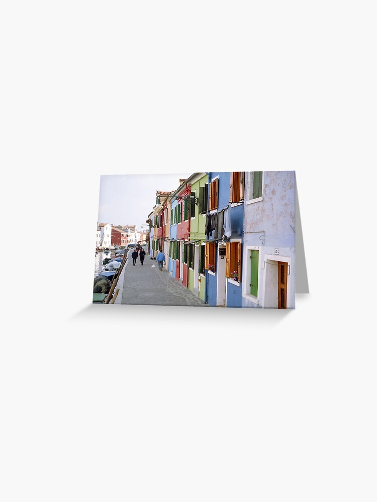 Thumbnail 1 of 2, Greeting Card, Colours of Burano designed and sold by Tiffany Dryburgh.