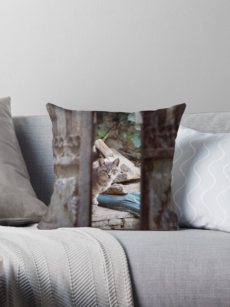 Thumbnail 1 of 3, Throw Pillow, I See You designed and sold by Tiffany Dryburgh.