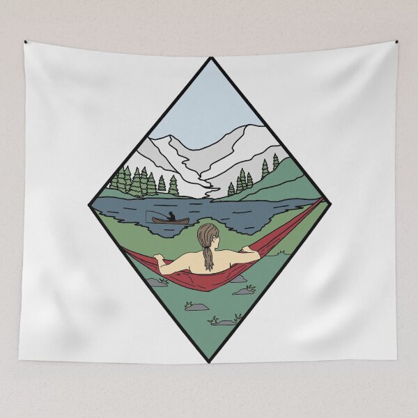 Item preview, Hammock Scene designed and sold by statonka.