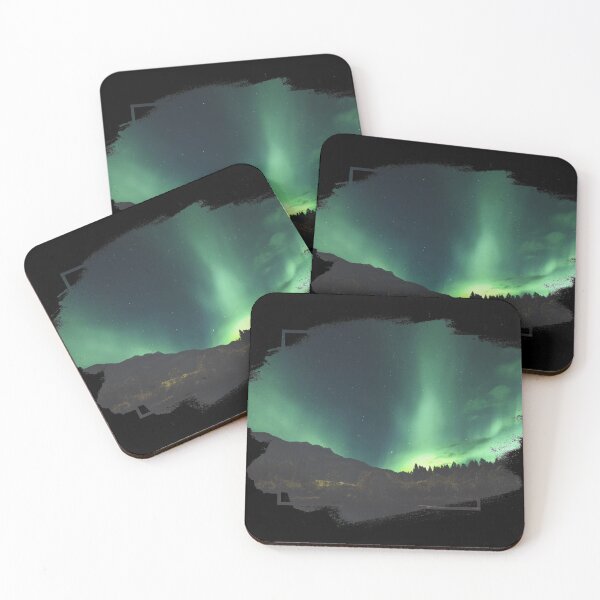 Item preview, Brushstroke Aurora Borealis designed and sold by BorneowithLove.