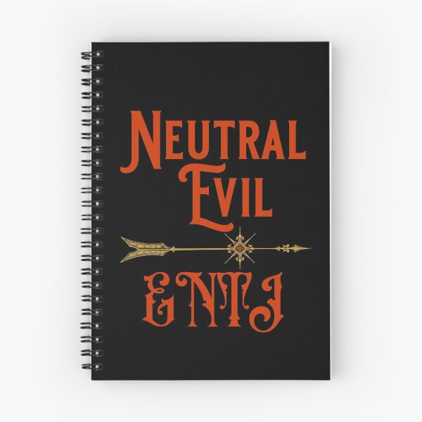Aperçu de l'œuvre Neutral Evil ENTJ créée et vendue par sandpiperstudio.