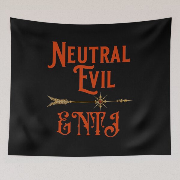 Item preview, Neutral Evil ENTJ designed and sold by sandpiperstudio.