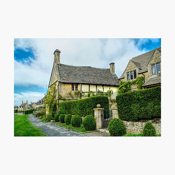 High Street Cottage Broadway Photographic Print