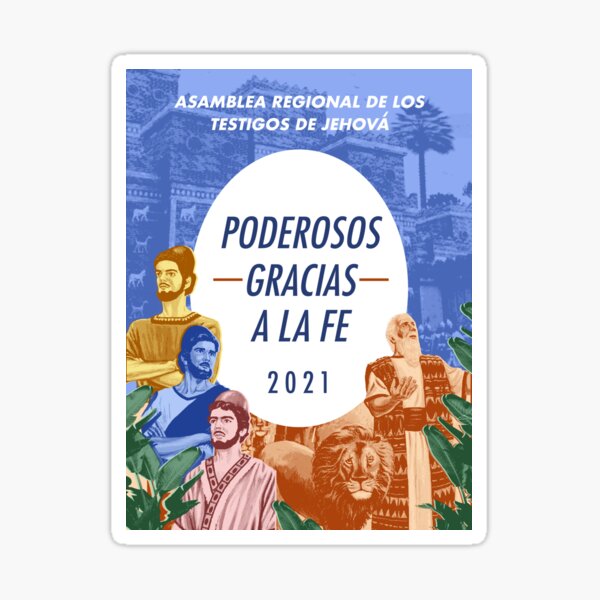 PODEROSOS GRACIAS A LA FE Pegatina