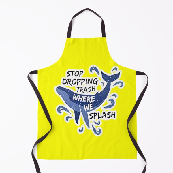 Item preview, Stop dropping trash where we splash designed and sold by Drawourdestiny ..