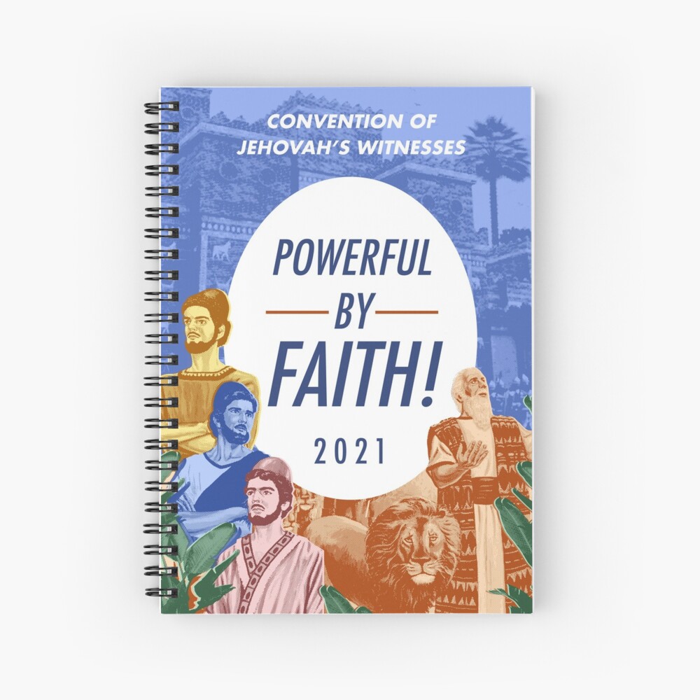 POWERFUL BY FAITH! Spiral Notebook
