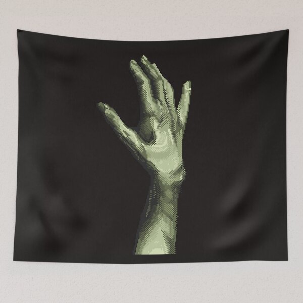 Item preview, Green pixel hand designed and sold by ItalDennisse.