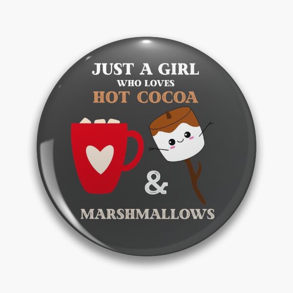 Item preview, Just a Girl Who loves Hot Cocoa and Marshmallows designed and sold by champagnemoment.