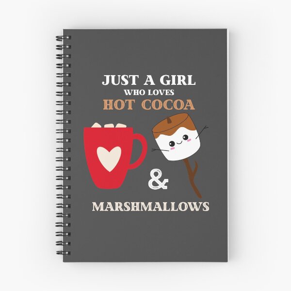 Item preview, Just a Girl Who loves Hot Cocoa and Marshmallows designed and sold by champagnemoment.