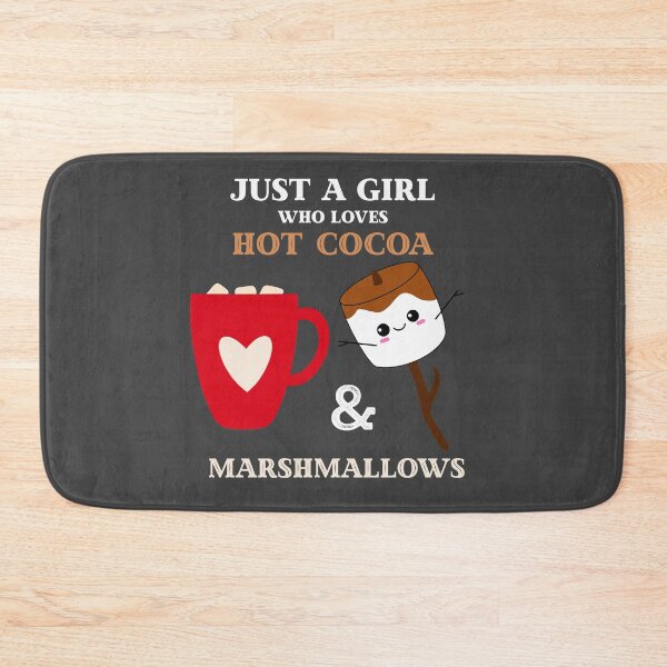 Item preview, Just a Girl Who loves Hot Cocoa and Marshmallows designed and sold by champagnemoment.