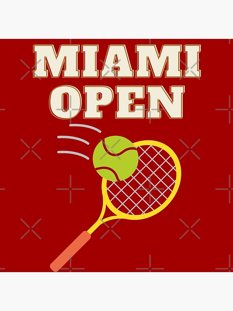 "Miami Open" Poster by Jeriko1 Redbubble