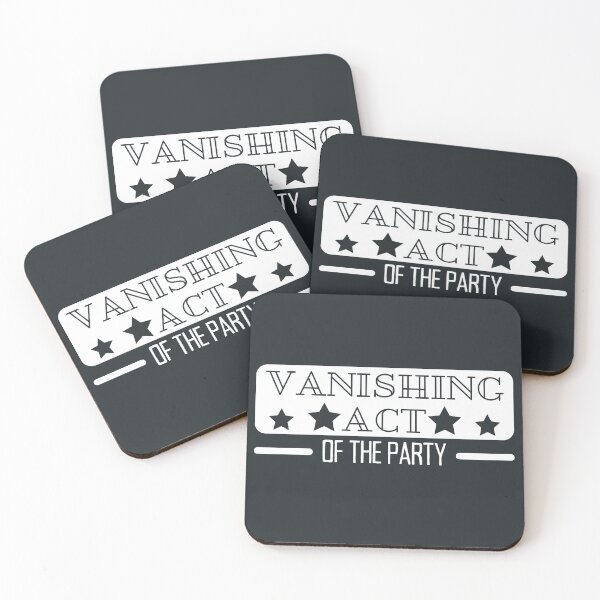 Item preview, Vanishing act of the party - Funny Introvert designed and sold by DrawingBoard.