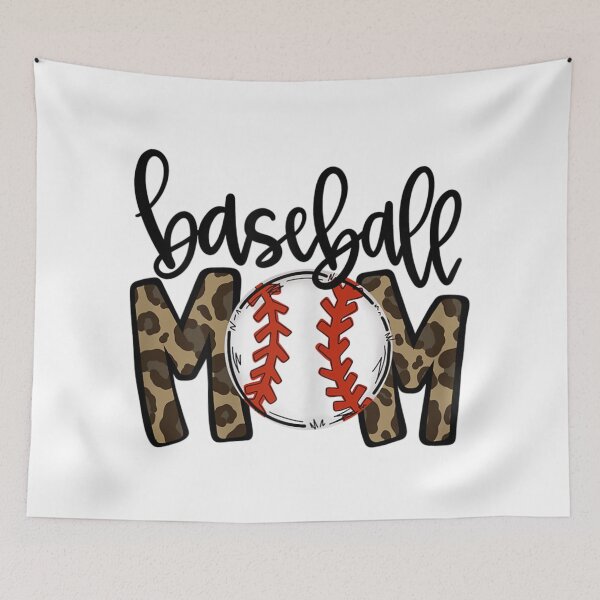 Item preview, Baseball Mom Leopard Funny Softball Mom Shirt Mother's Day  designed and sold by JayeBraden.