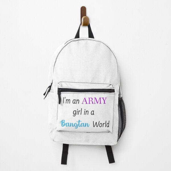 Item preview, im an army girl in a bangtan world, funny BTS army black designed and sold by mikrocosmox.