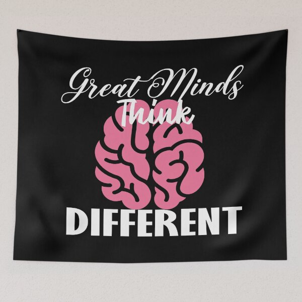 Item preview, Great minds think different designed and sold by LeMaya80.