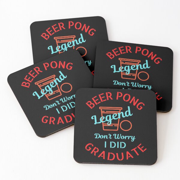 Item preview, Beer Pong Legend Graduation designed and sold by WoodburyLake.