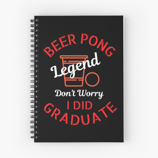 Item preview, Beer Pong Legend Graduation designed and sold by WoodburyLake.