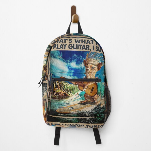 Item preview, That's what i do i play guitar , i surf and i know things chihuahua lover designed and sold by reenea84.