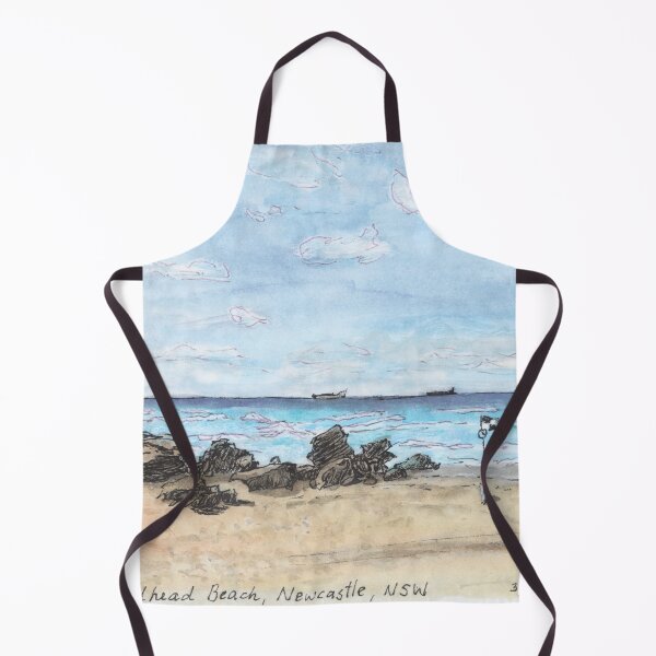 Item preview, Australian Scene - Redhead Beach, Newcastle, NSW, Aus. designed and sold by Anne Huth.