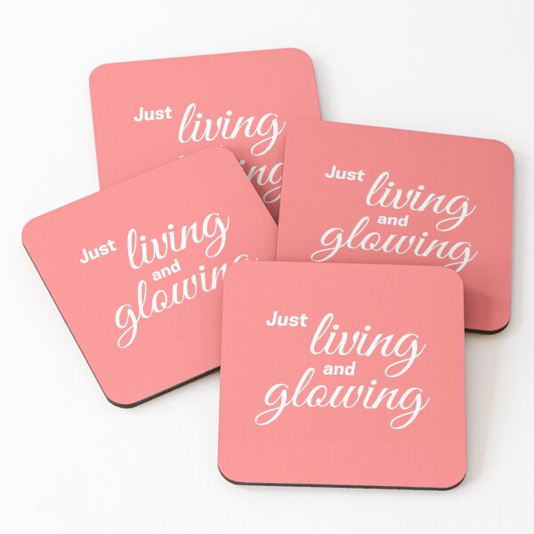 Item preview, Just living and glowing designed and sold by champagnemoment.