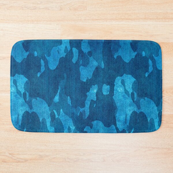 Item preview, Blue Jeans Denim Design With Camouflage Pattern designed and sold by sosweet.