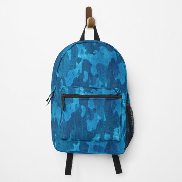 Item preview, Blue Jeans Denim Design With Camouflage Pattern designed and sold by sosweet.